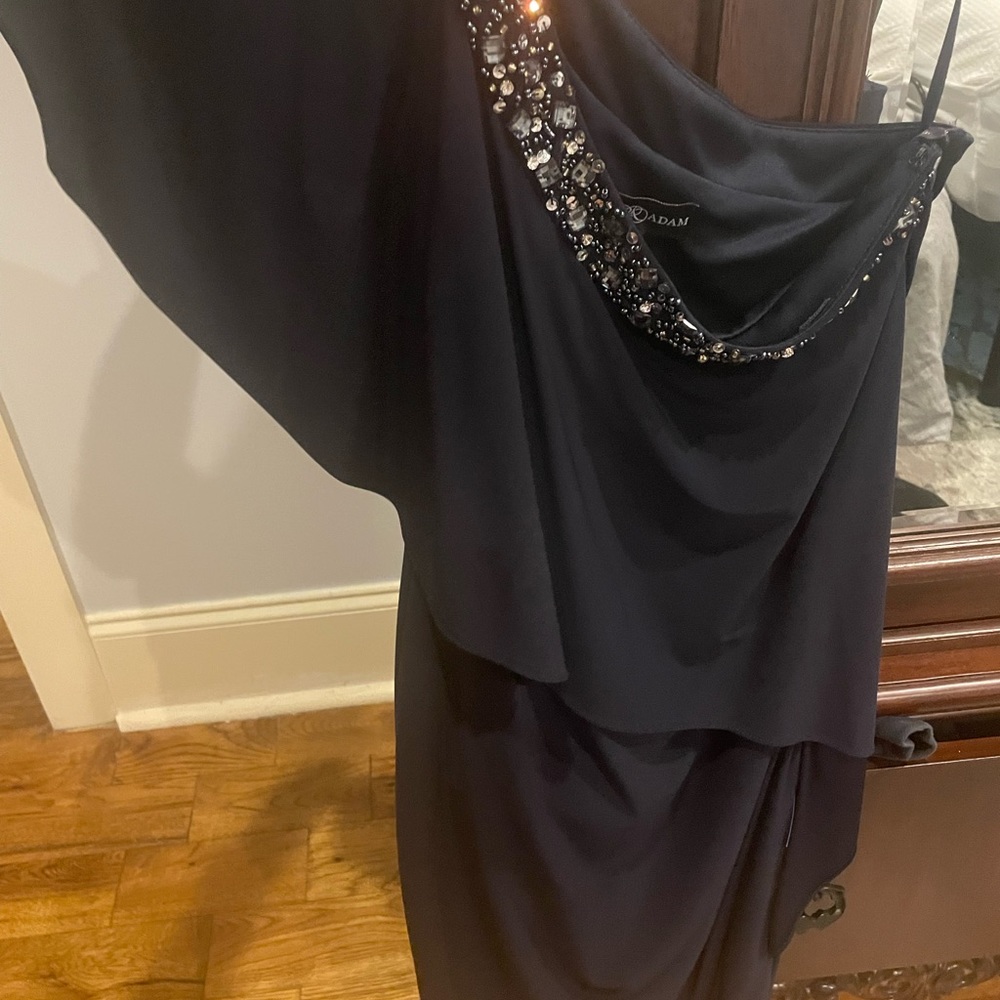 One shoulder formal dress
